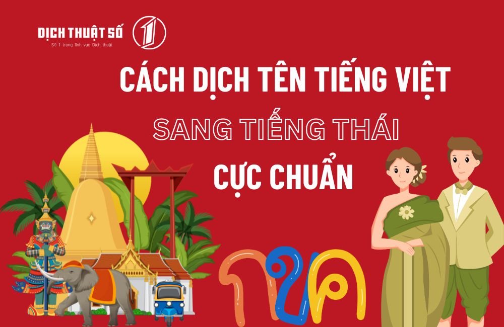 dịch tên tiếng Việt sang tiếng Thái