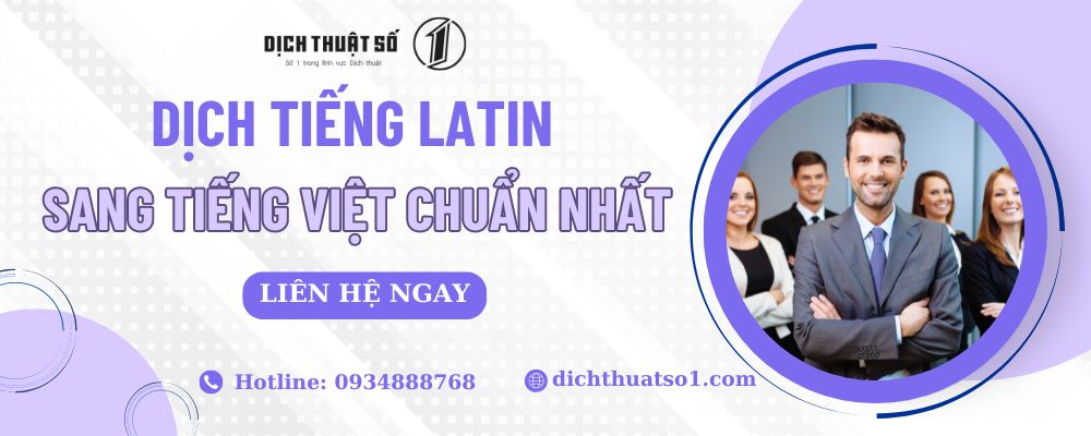 Dịch Tiếng Latinh Sang Tiếng Việt 