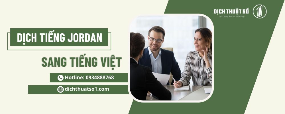 Dịch thuật Tiếng Jordan sang Tiếng Việt