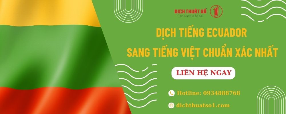 Dịch Tiếng Litva Sang Tiếng Việt 