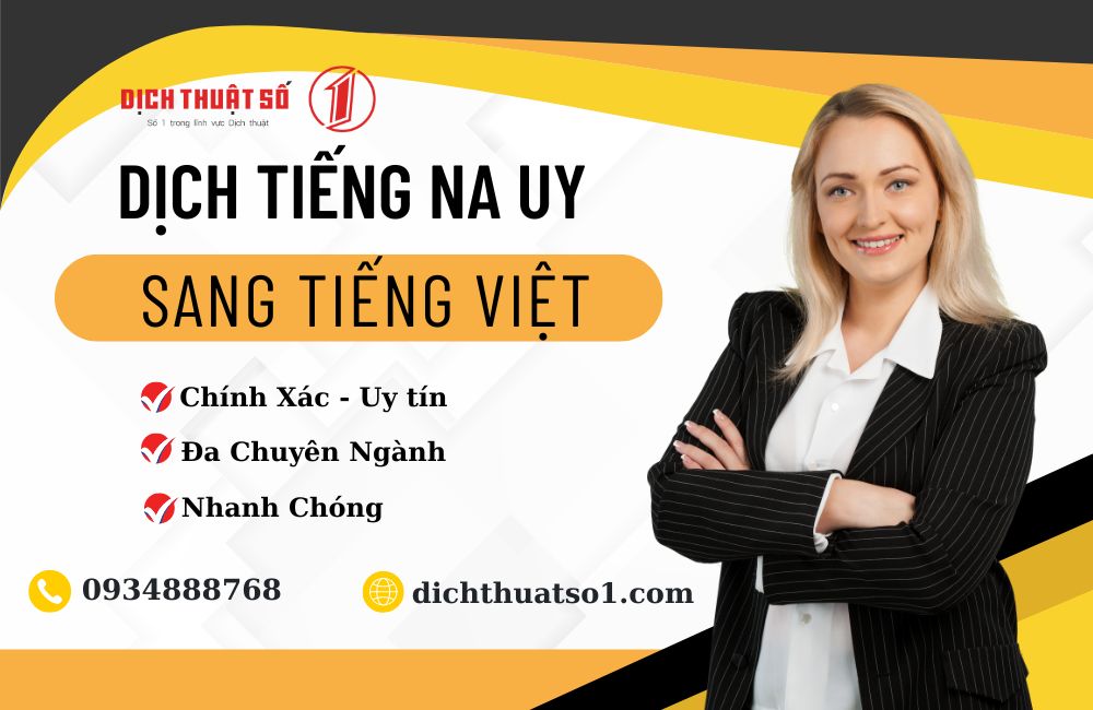 dịch tiếng Na Uy sang tiếng Việt