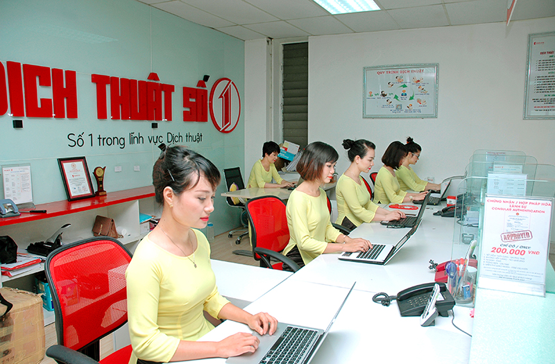 Văn phòng Dịch Thuật Số 1 tại Hà Nội