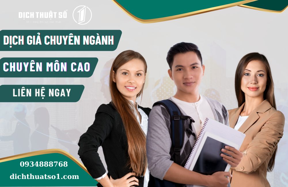 dịch thuật chuyên ngành