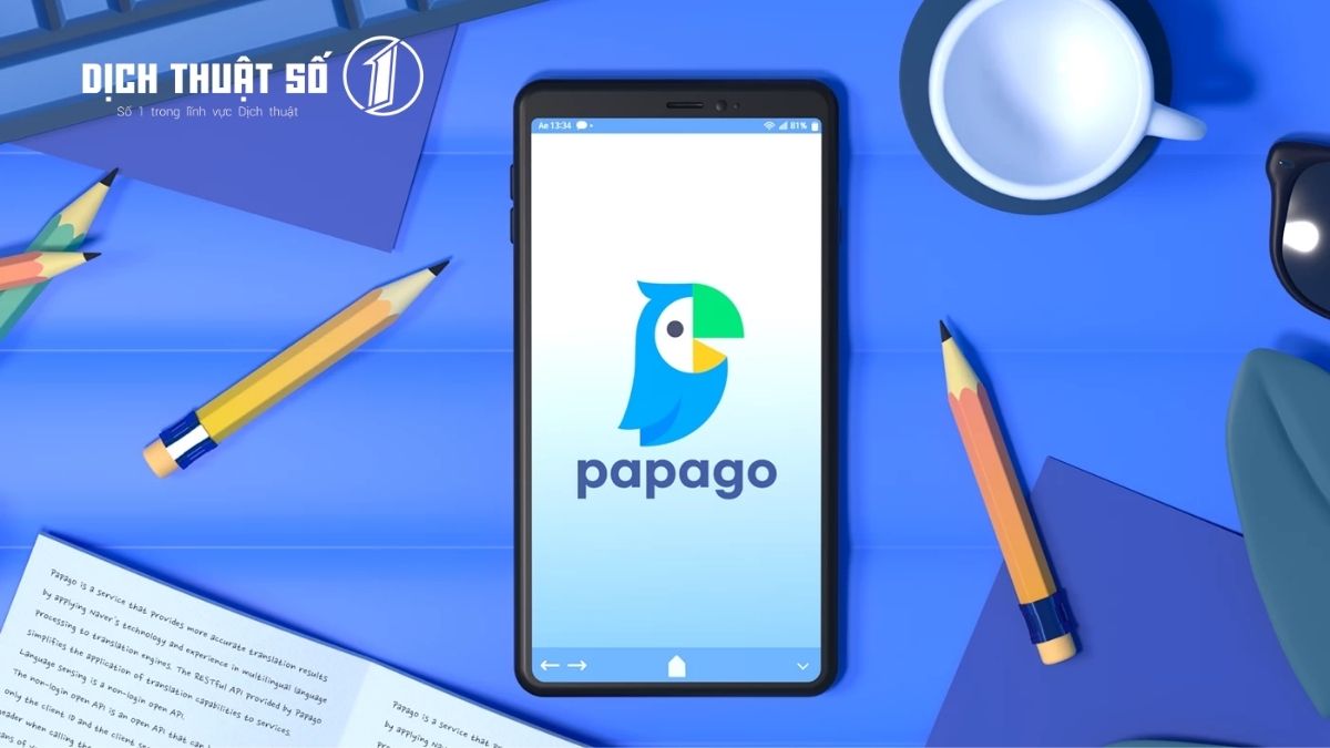 Naver Papago - Phần mềm dịch tên sang tiếng Hàn chuẩn nhất