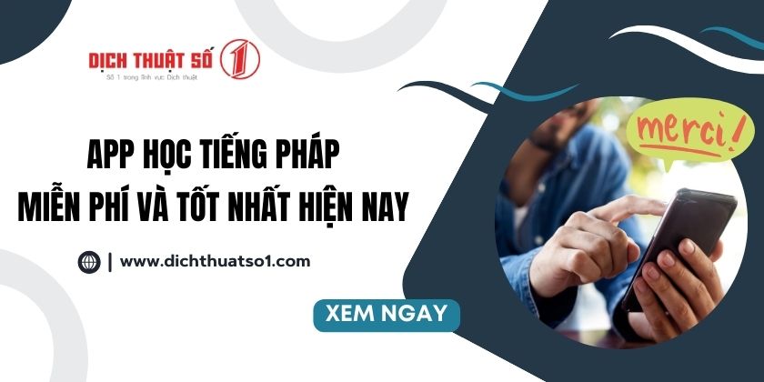  App Học Tiếng Pháp