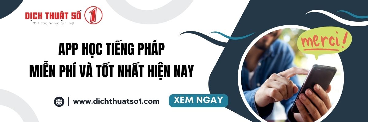  App Học Tiếng Pháp