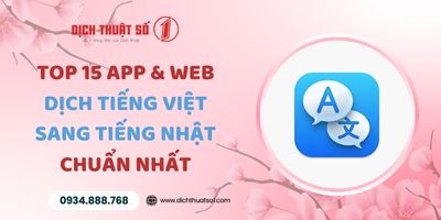 Trang web và app dịch tiếng Việt sang tiếng Nhật tốt nhất 2024