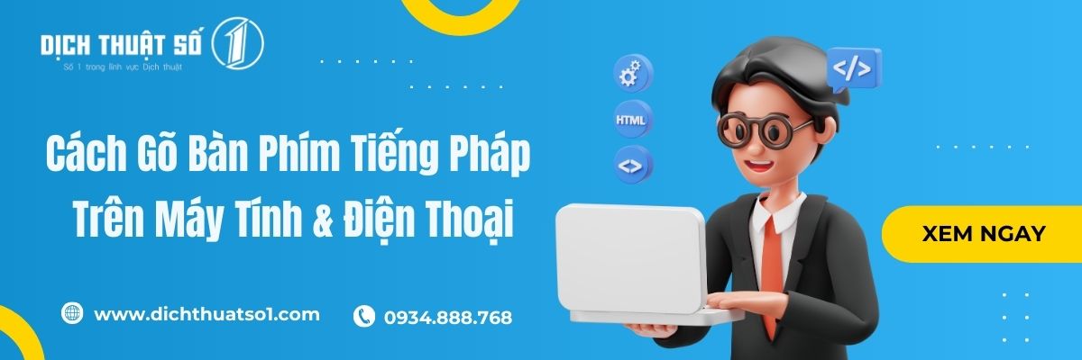 Bàn Phím Tiếng Pháp