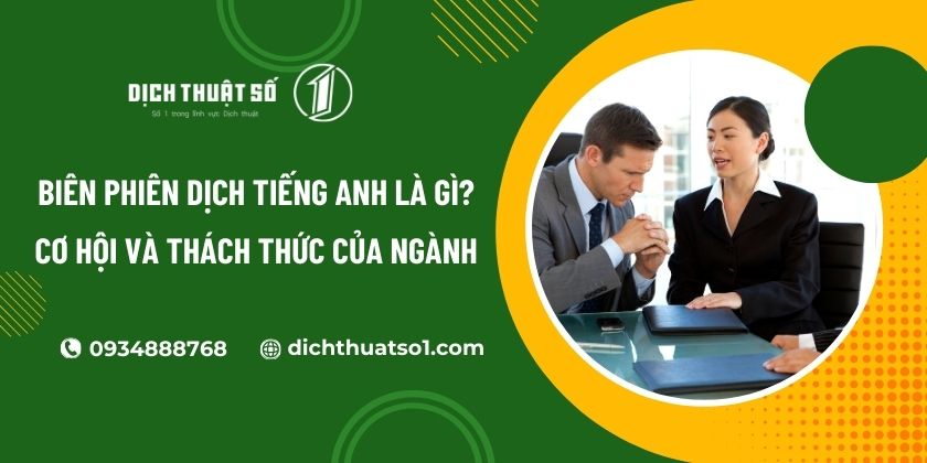 Biên Phiên Dịch Tiếng Anh