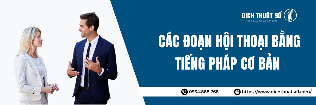 Các Đoạn Hội Thoại Bằng Tiếng Pháp 