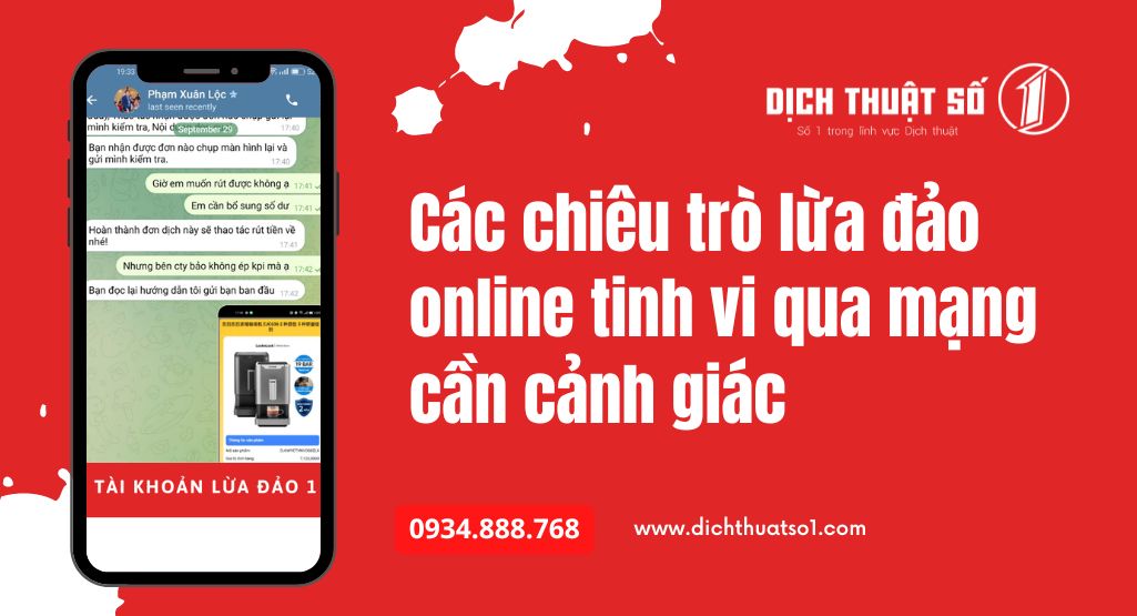 Tỉnh Táo Trước Các Hình Thức Lừa Đảo Kết Hợp Trên Internet