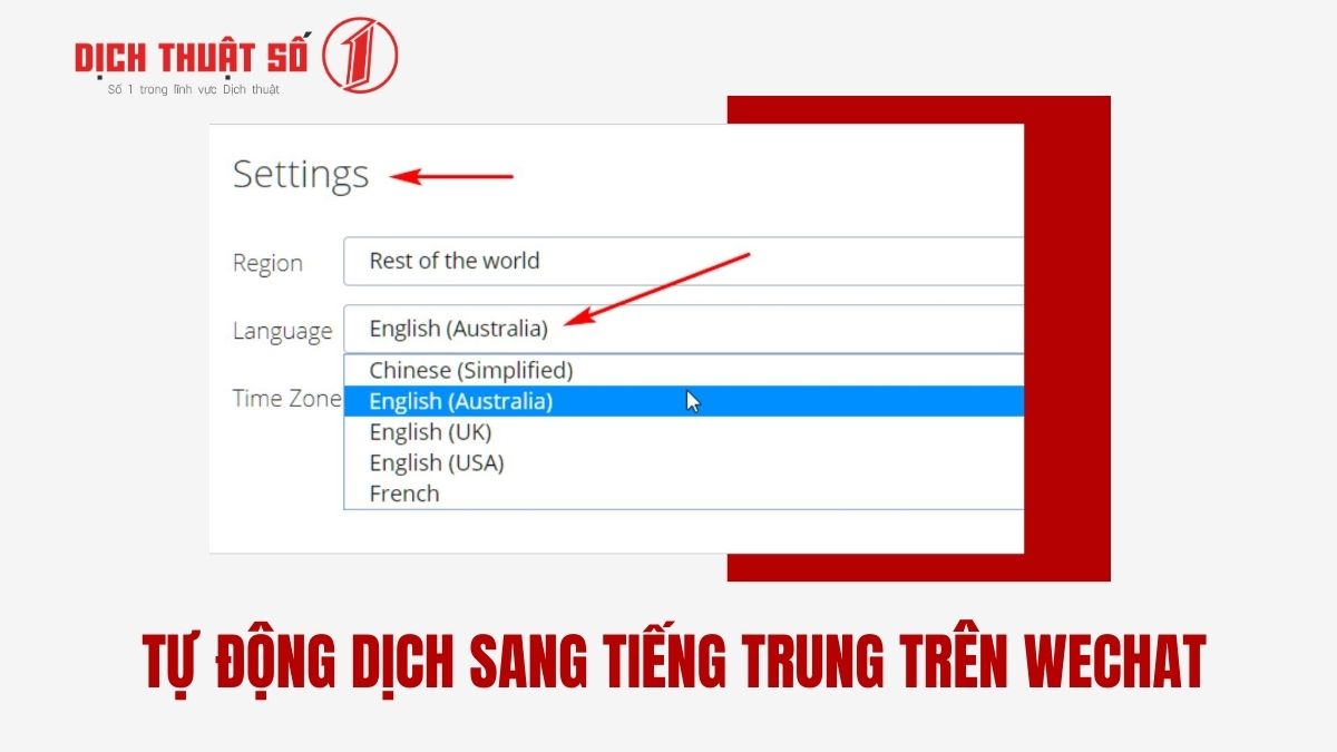 cách dịch tiếng trung trên wechat