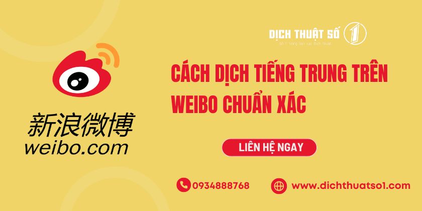 Cách Dịch Tiếng Trung Trên Weibo