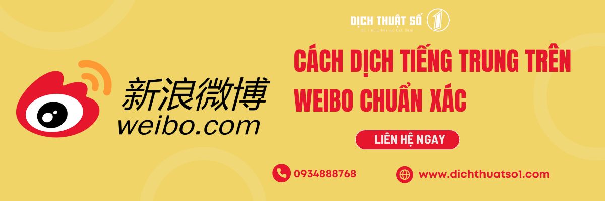 Cách Dịch Tiếng Trung Trên Weibo