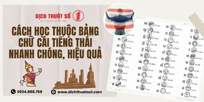 Cách học thuộc bảng chữ cái tiếng Thái Lan dễ dàng - Mẹo hay cho bạn