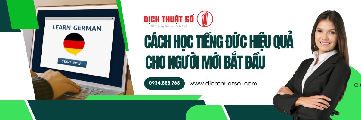 Cách học tiếng Đức nhanh và hiệu quả