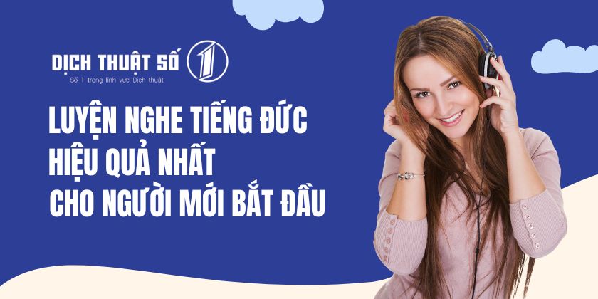 Cách luyện nghe tiếng Đức hiệu quả