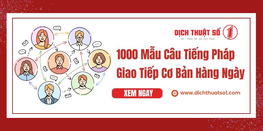 Câu Tiếng Pháp Giao Tiếp