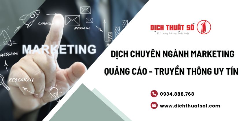 Dịch Tài Liệu Marketing - Quảng Cáo 