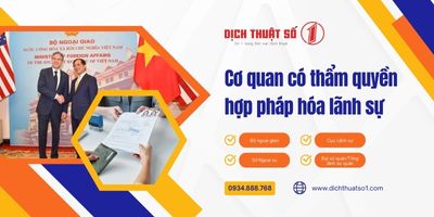 Cơ quan có thẩm quyền làm Hợp pháp hóa lãnh sự