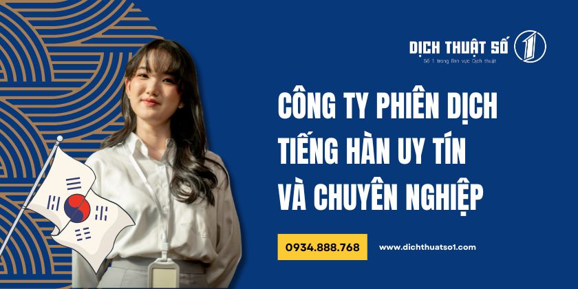 Công ty cho thuê phiên dịch tiếng Hàn Quốc 