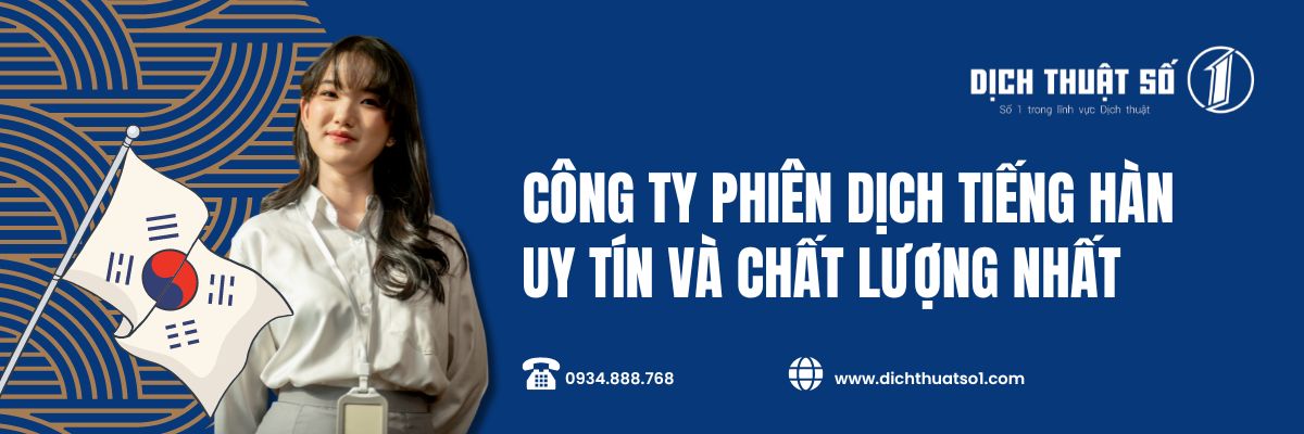 Công ty cho thuê phiên dịch tiếng Hàn Quốc 