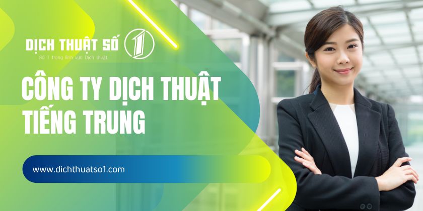 Công ty dịch thuật tiếng Trung