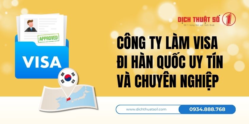 Công ty làm Visa Hàn Quốc uy tín