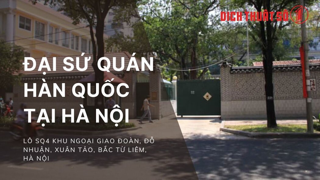 Đại sứ quán Hàn Quốc tại Hà Nội