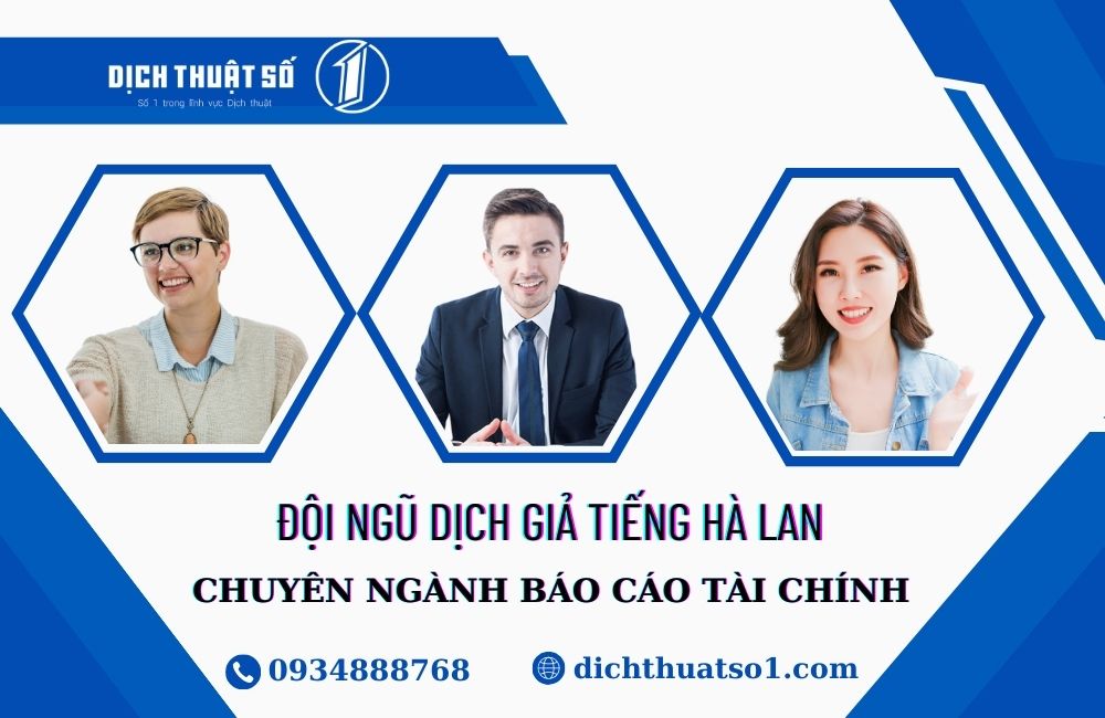 dịch báo cáo tài chính tiếng hà lan