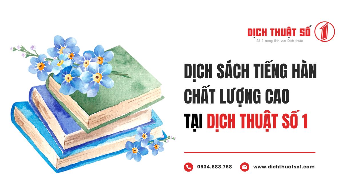 dịch sách tiếng hàn tại dịch thuật só 1