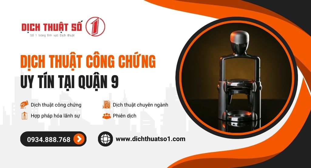 ăn phòng dịch thuật công chứng uy tín nhất tại quận 9, Tp.HCM