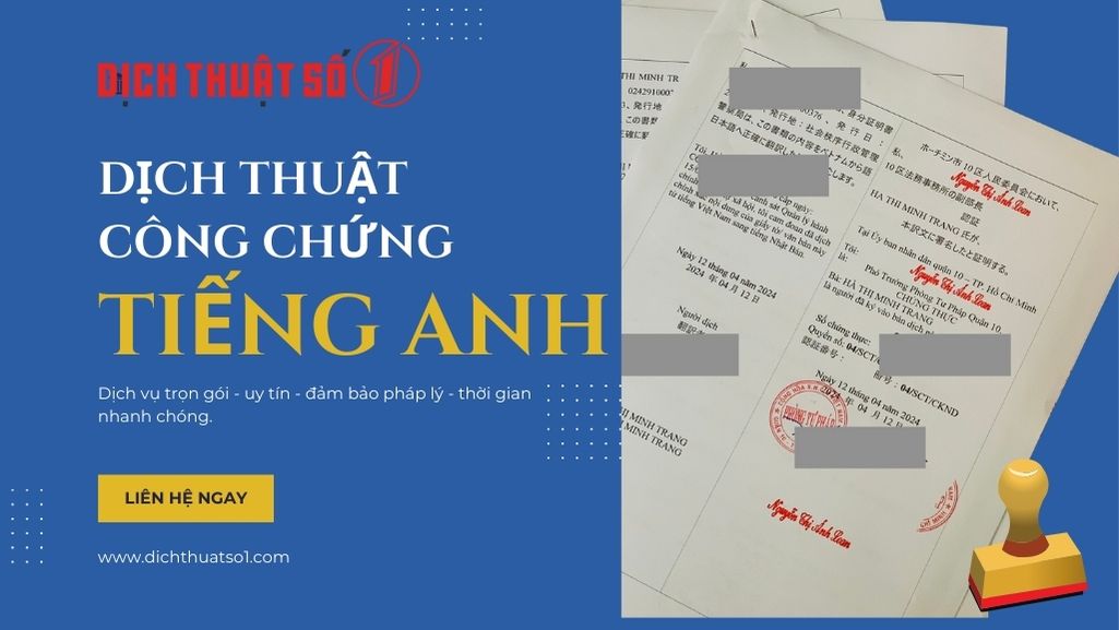 Dịch thuật công chứng tiếng Anh là gì?