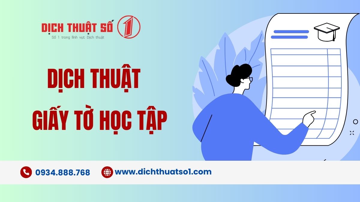 dịch thuật hồ sơ du học hàn quốc