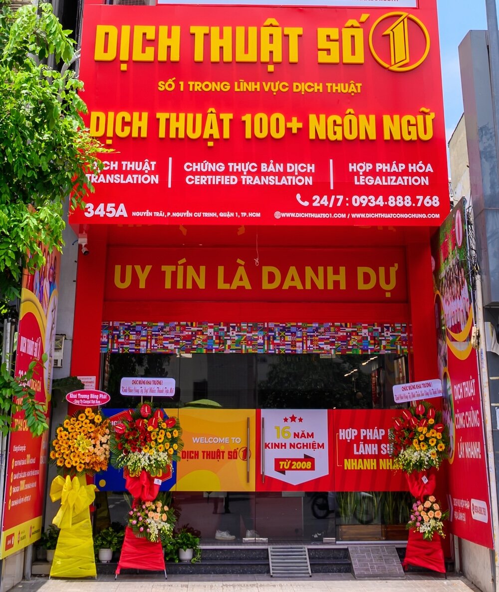 Thông Báo Khai Trương Văn Phòng Mới quận 1