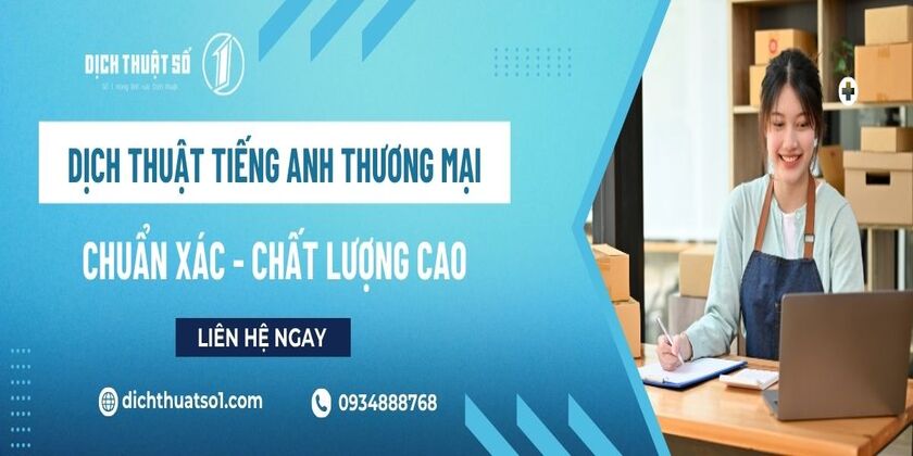 Dịch Tiếng Anh Chuyên Ngành Thương Mại