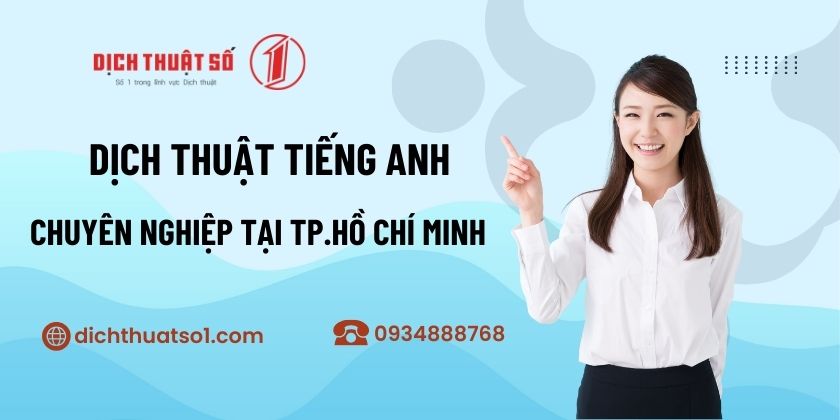 Dịch Thuật Tiếng Anh TPHCM