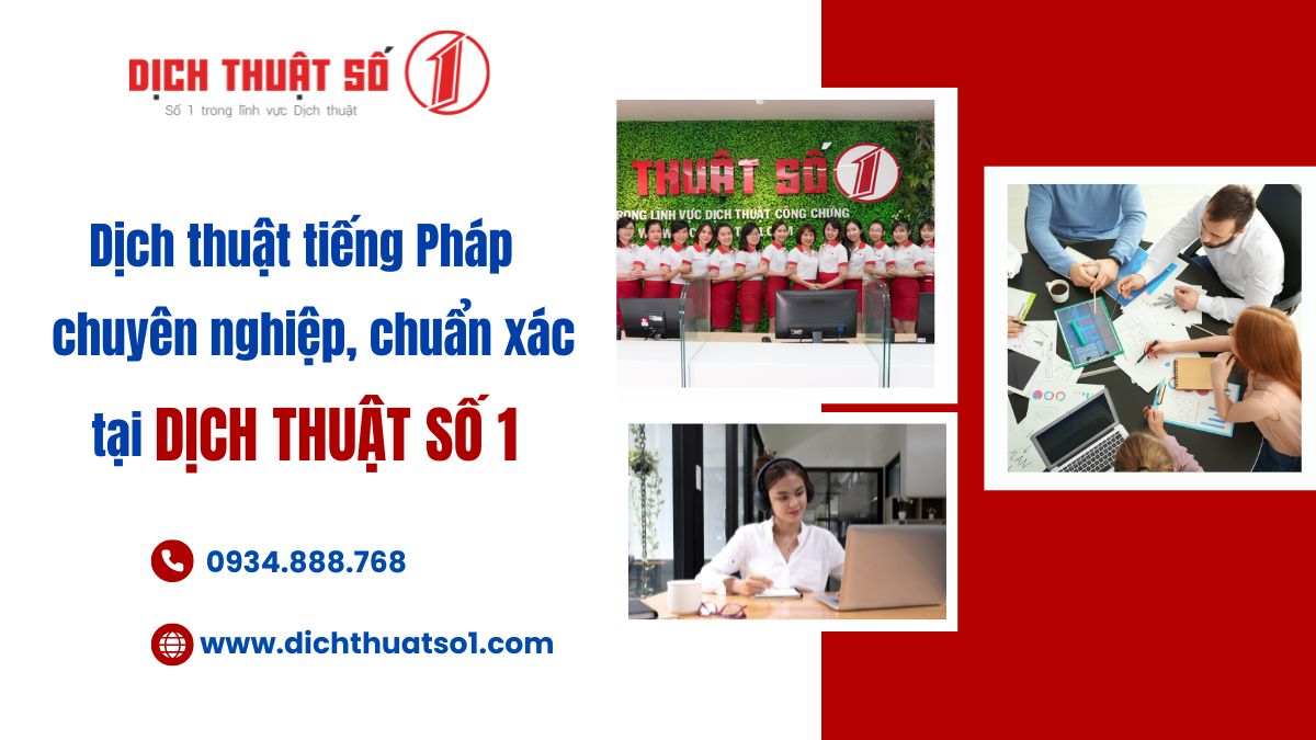 dịch thuật tiếng pháp tphcm