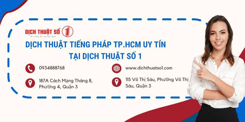 Dịch Thuật Tiếng Pháp TPHCM 