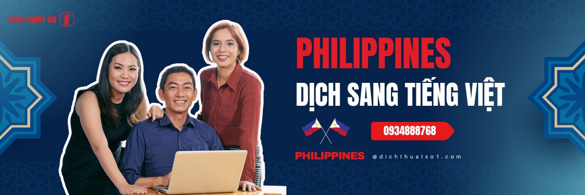 Dịch Tiếng Philippines Sang Tiếng Việt