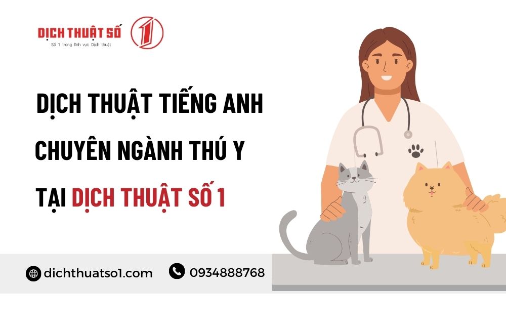 dịch tiếng anh chuyên ngành thú y