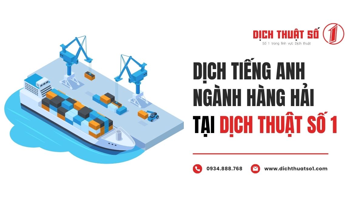 dịch tiếng anh ngành hàng hải dịch thuật số 1