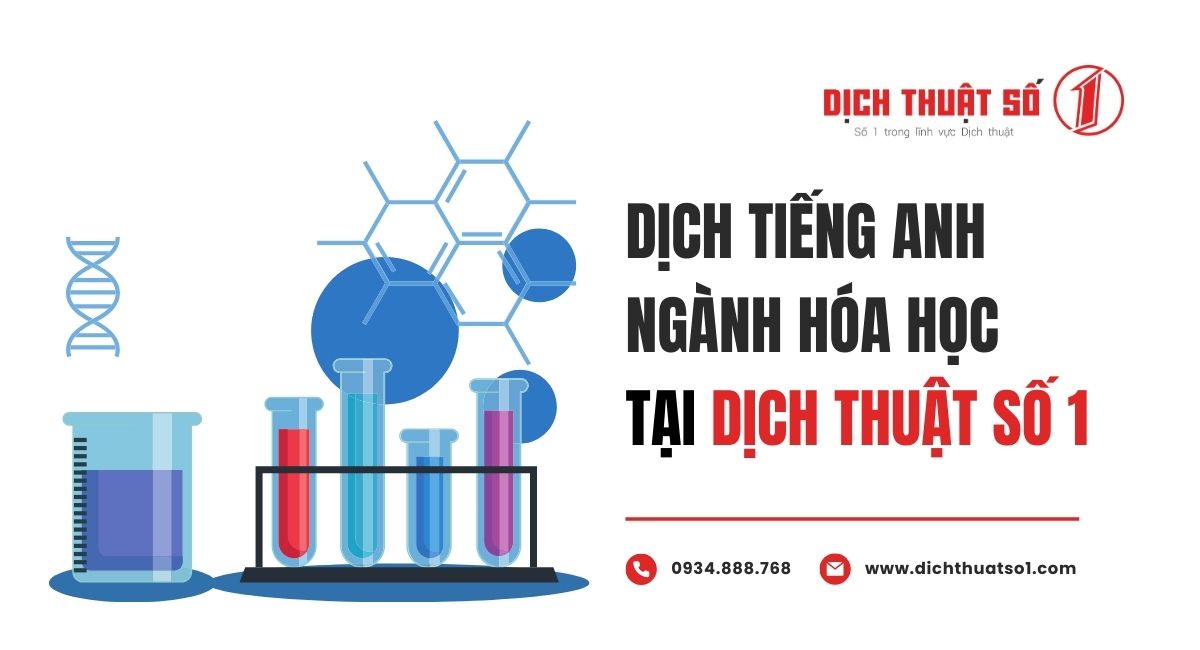 ịch vụ dịch tiếng Anh các tài liệu chuyên ngành Hóa học dts1