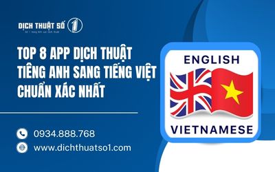 Top 8 App dịch tiếng Anh sang tiếng Việt tốt nhất hiện nay