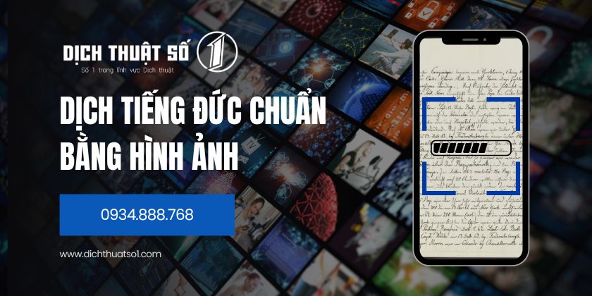 Dịch tiếng Đức sang tiếng Việt bằng hình ảnh chuẩn xác