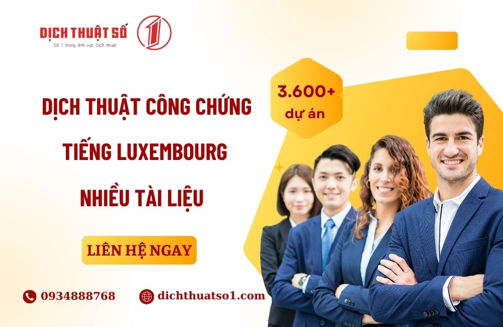 dịch tiếng luxembourg