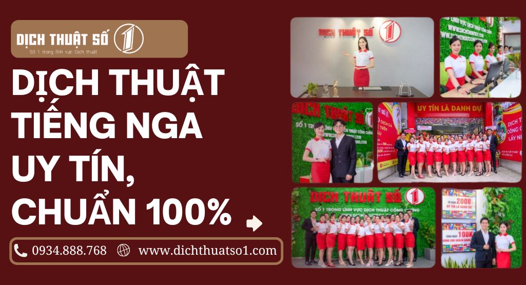 Dịch Tiếng Nga Chất lượng cao