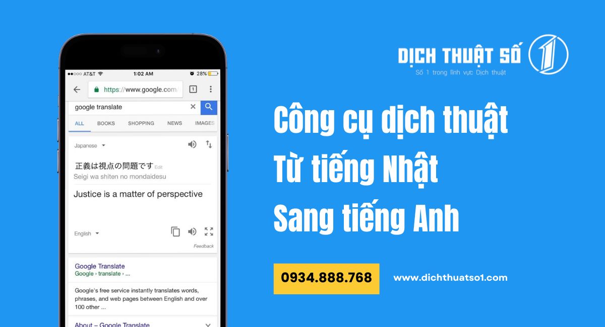 Google Translate - Công cụ dịch thuật tiếng Nhật sang tiếng Anh phổ biến