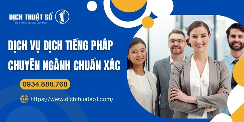 Dịch Tiếng Pháp Chuyên Ngành