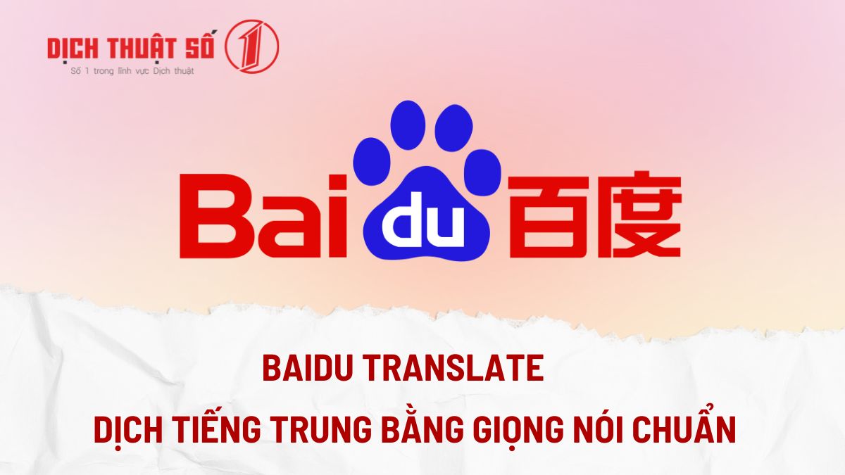 dịch tiếng trung bằng giọng nói